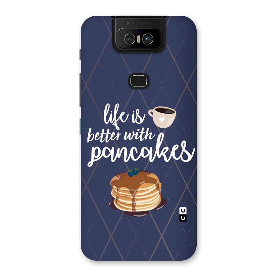 Pancake Life Back Case for Zenfone 6z