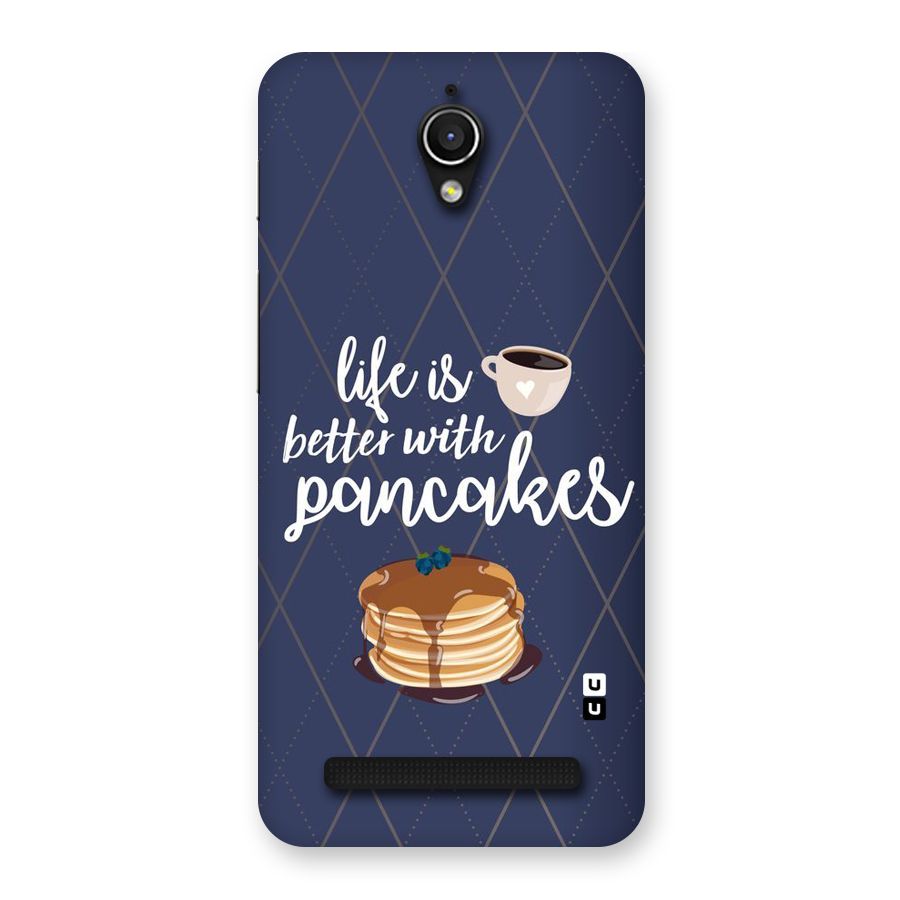 Pancake Life Back Case for Zenfone Go