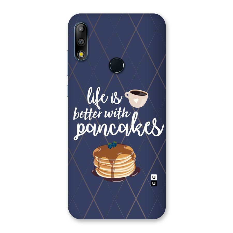 Pancake Life Back Case for Zenfone Max Pro M2