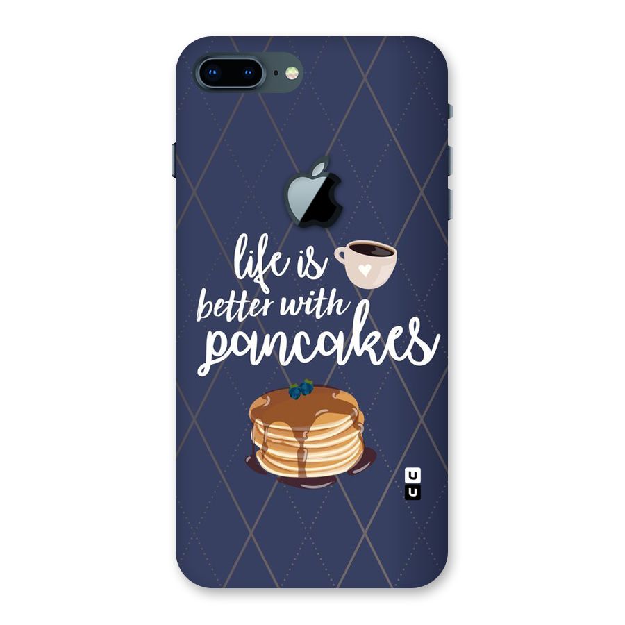 Pancake Life Back Case for iPhone 7 Plus Apple Cut