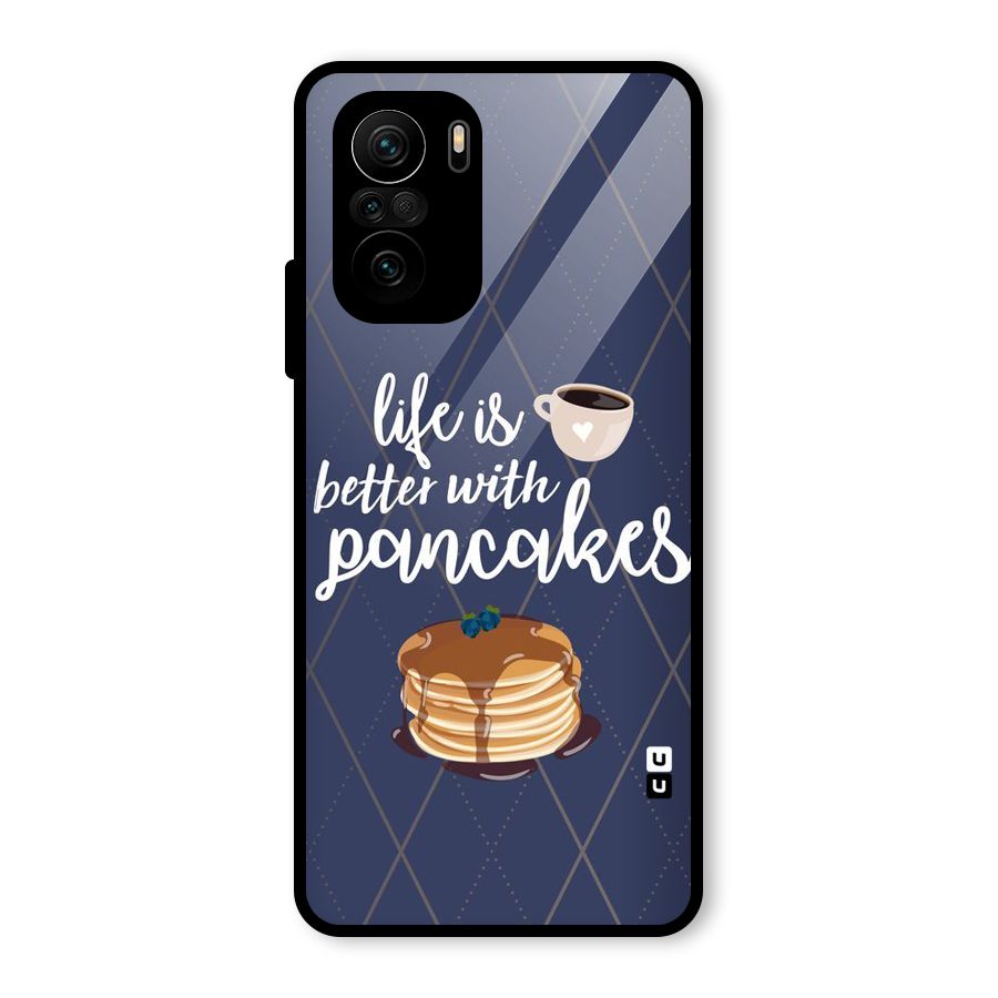 Pancake Life Glass Back Case for Mi 11X Pro