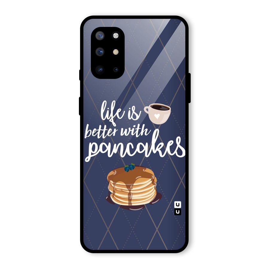 Pancake Life Glass Back Case for OnePlus 8T