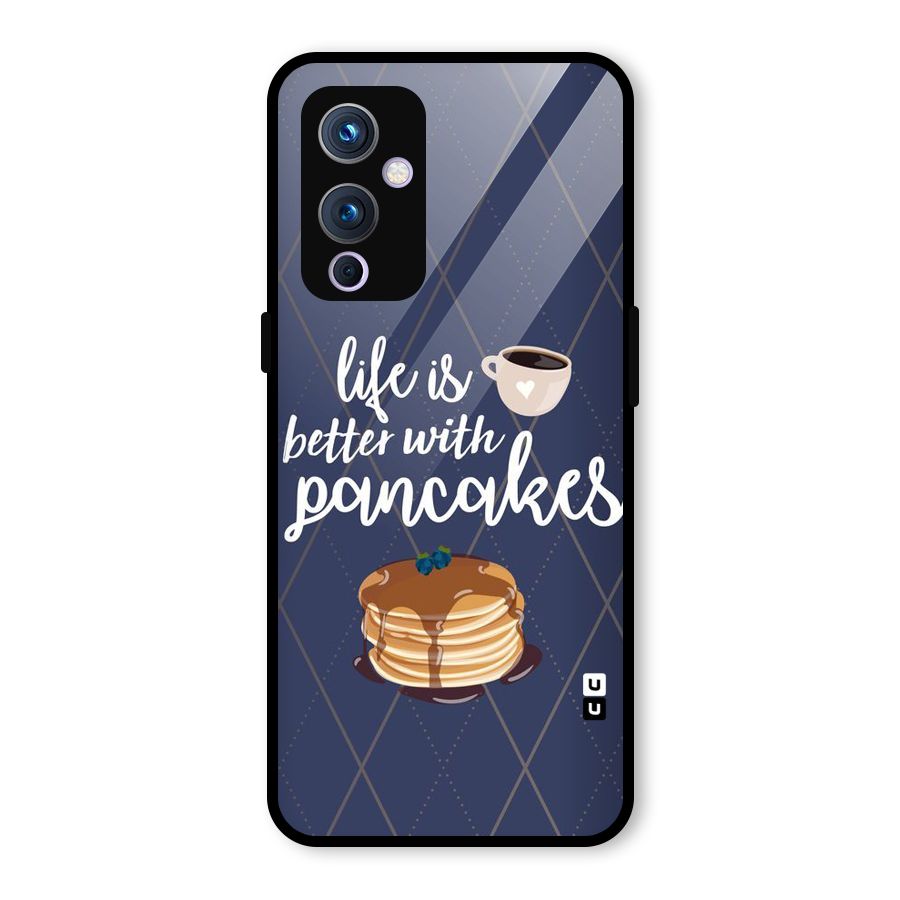 Pancake Life Glass Back Case for OnePlus 9
