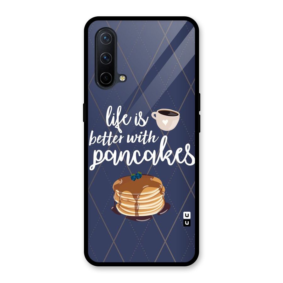 Pancake Life Glass Back Case for OnePlus Nord CE 5G