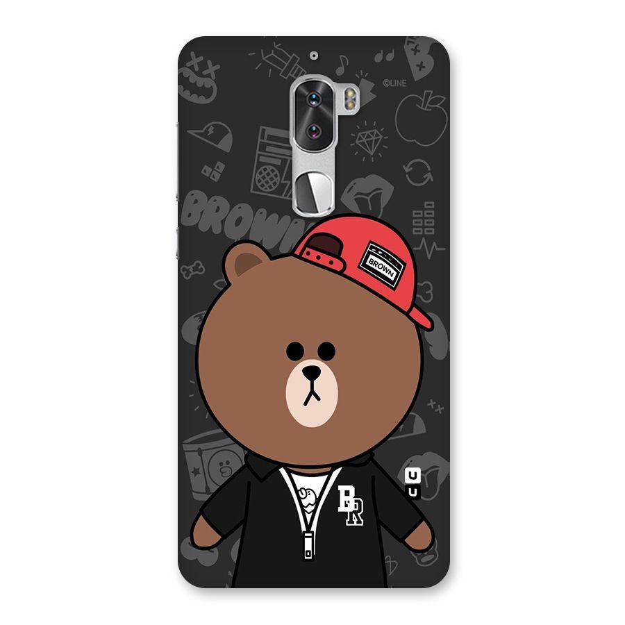 Panda Brown Back Case for Coolpad Cool 1