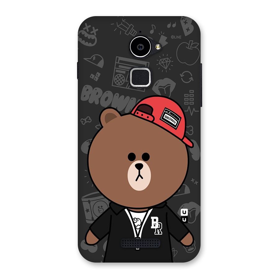 Panda Brown Back Case for Coolpad Note 3 Lite