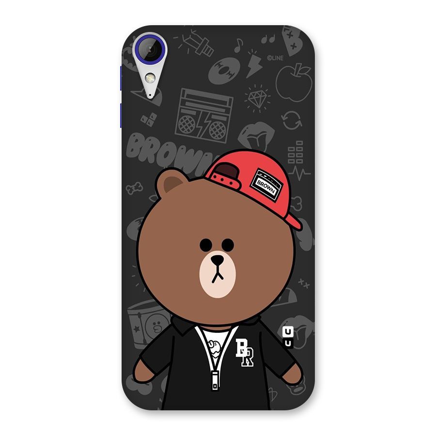 Panda Brown Back Case for Desire 830