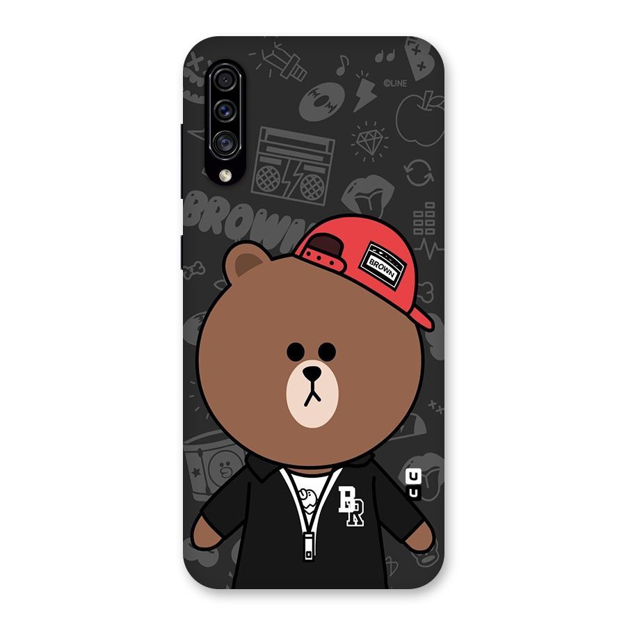 Panda Brown Back Case for Galaxy A30s
