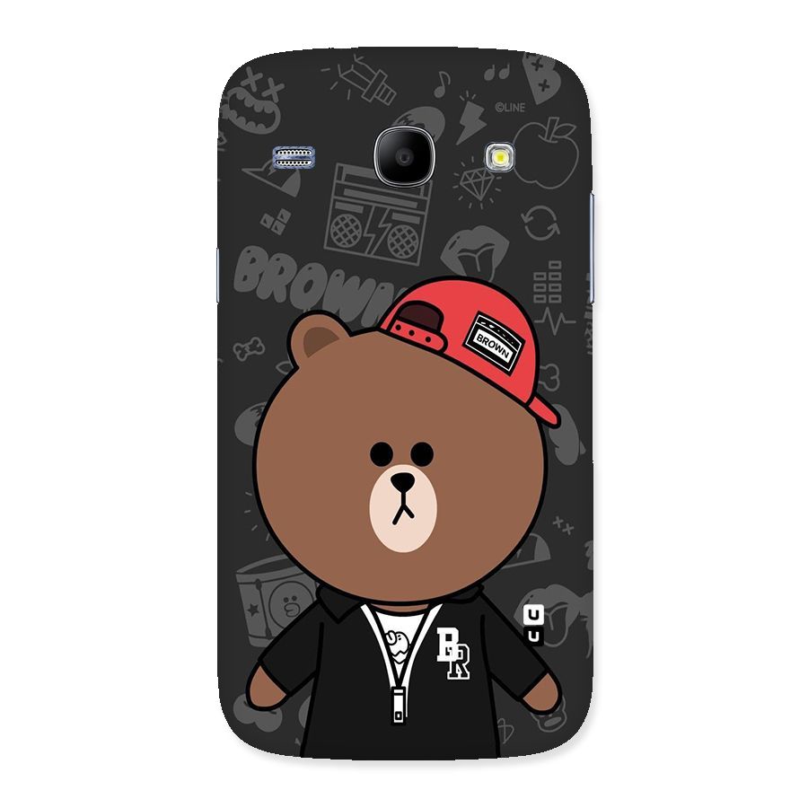 Panda Brown Back Case for Galaxy Core