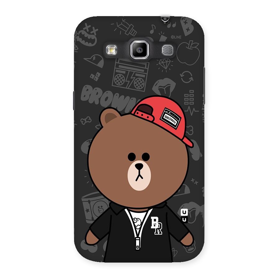 Panda Brown Back Case for Galaxy Grand Quattro