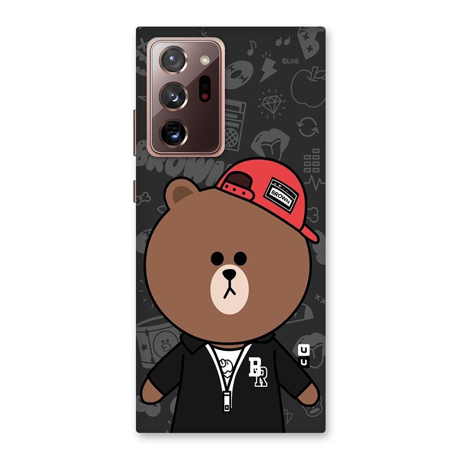 Panda Brown Back Case for Galaxy Note 20 Ultra