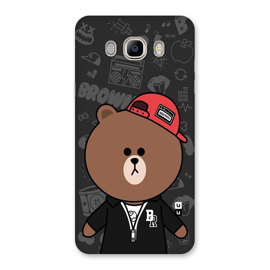 Panda Brown Back Case for Galaxy On8