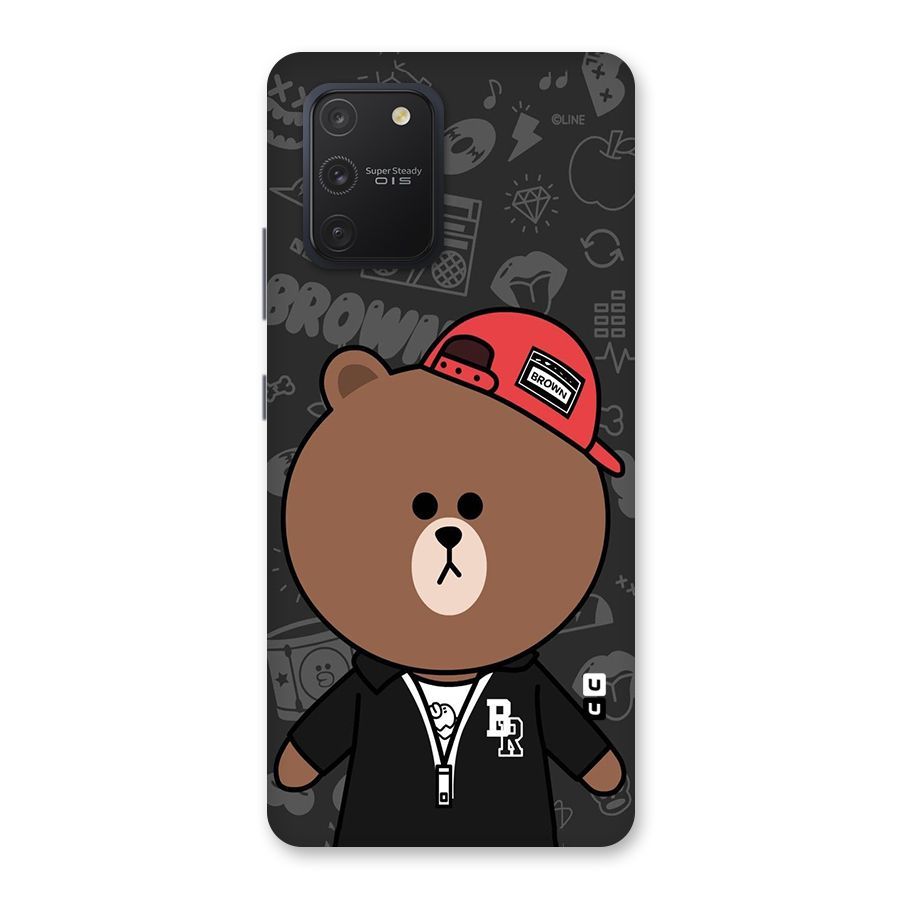 Panda Brown Back Case for Galaxy S10 Lite