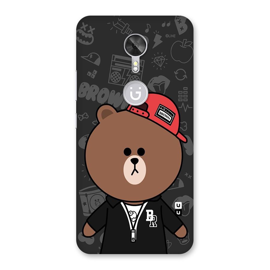 Panda Brown Back Case for Gionee A1