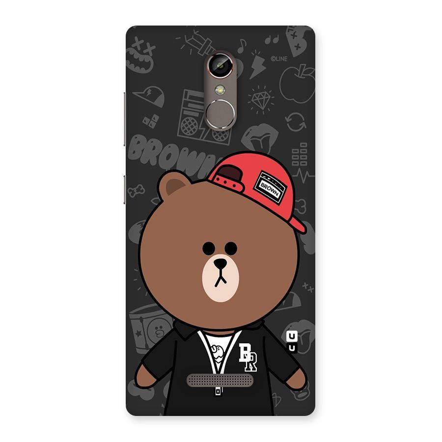 Panda Brown Back Case for Gionee S6s