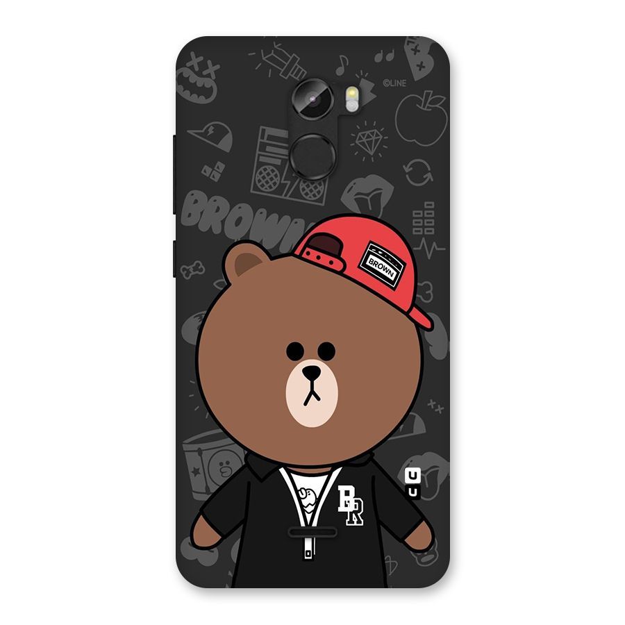 Panda Brown Back Case for Gionee X1