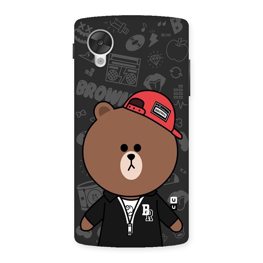 Panda Brown Back Case for Google Nexsus 5
