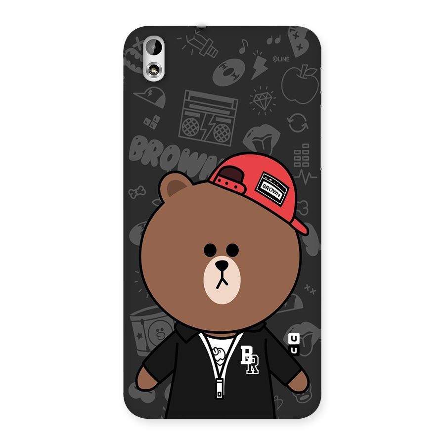 Panda Brown Back Case for HTC Desire 816g