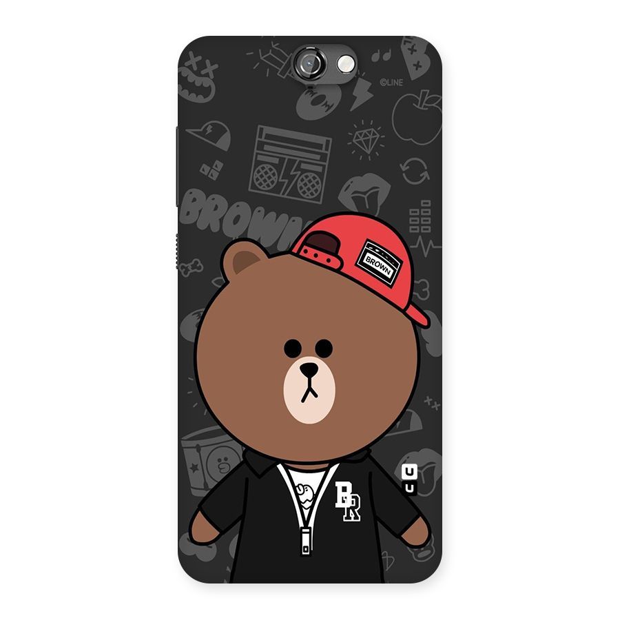 Panda Brown Back Case for HTC One A9