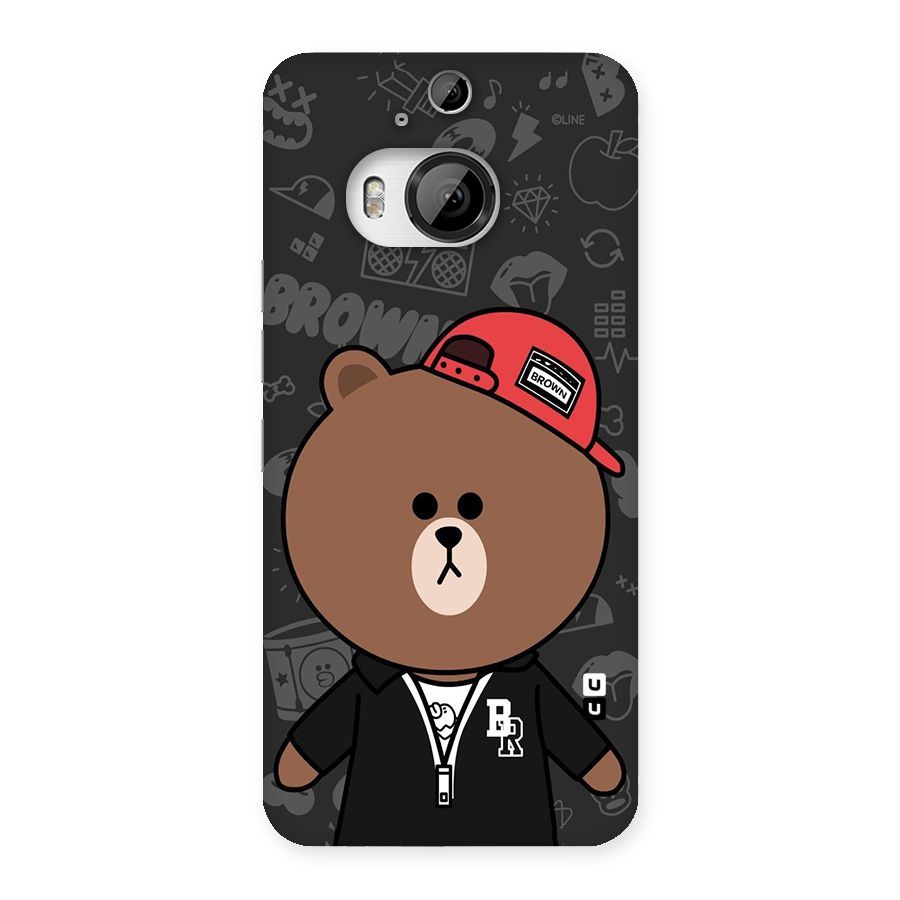 Panda Brown Back Case for HTC One M9 Plus
