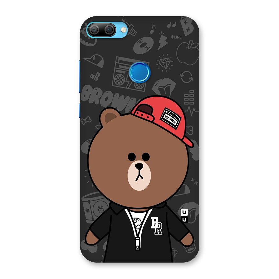 Panda Brown Back Case for Honor 9N