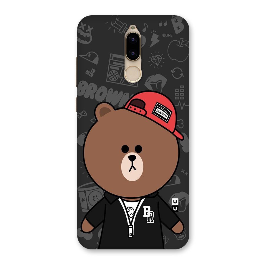 Panda Brown Back Case for Honor 9i