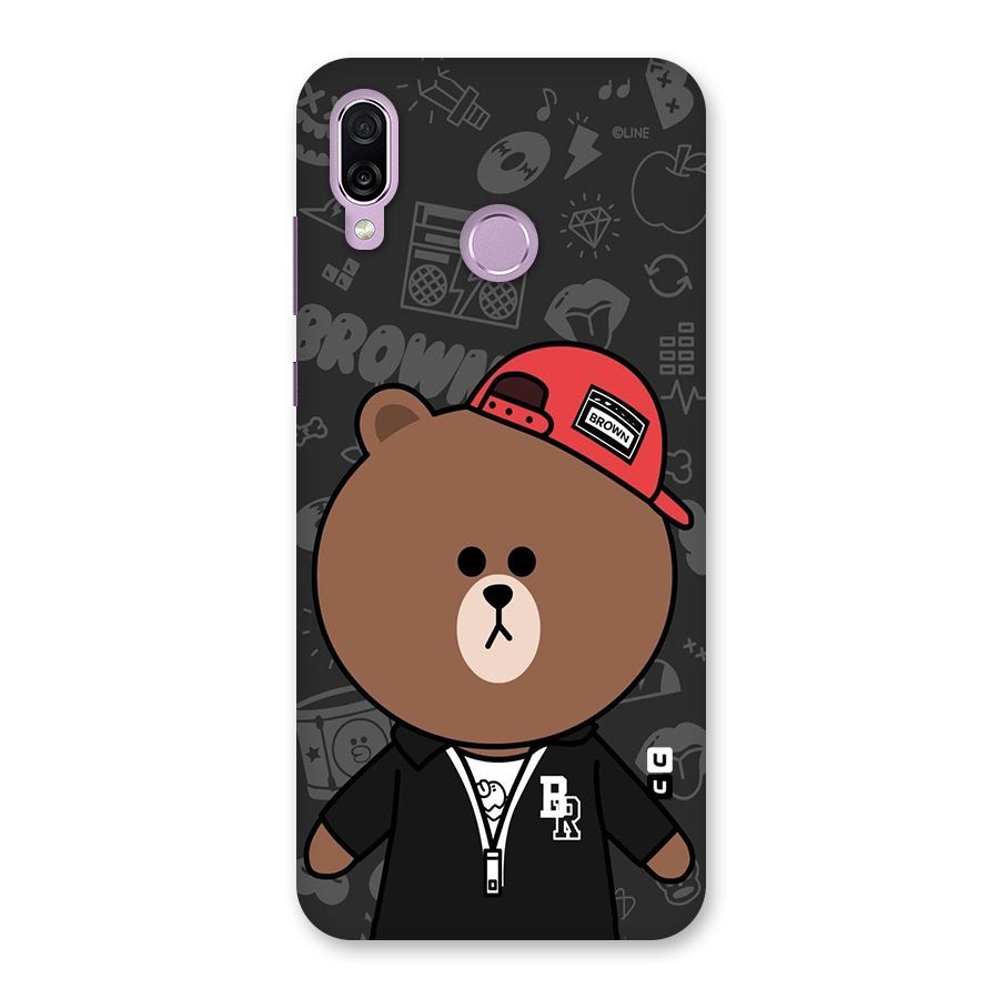 Panda Brown Back Case for Honor Play