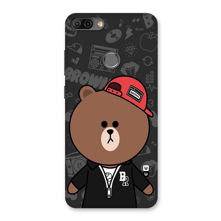 Panda Brown Back Case for Infinix Hot 6 Pro