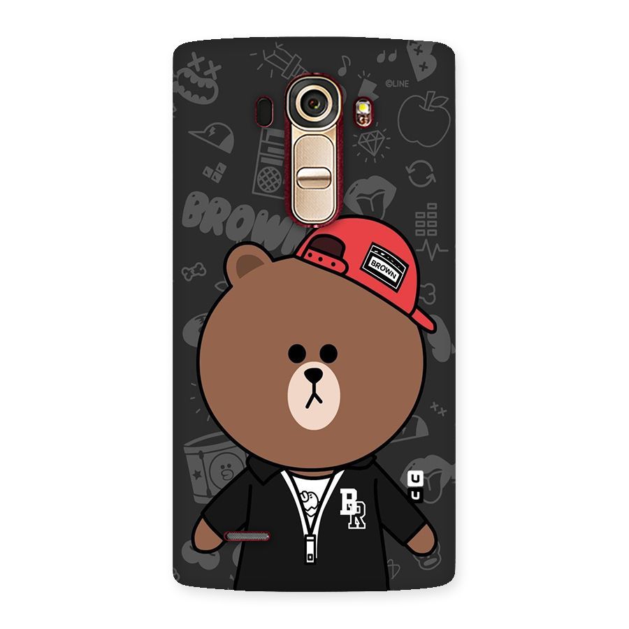 Panda Brown Back Case for LG G4