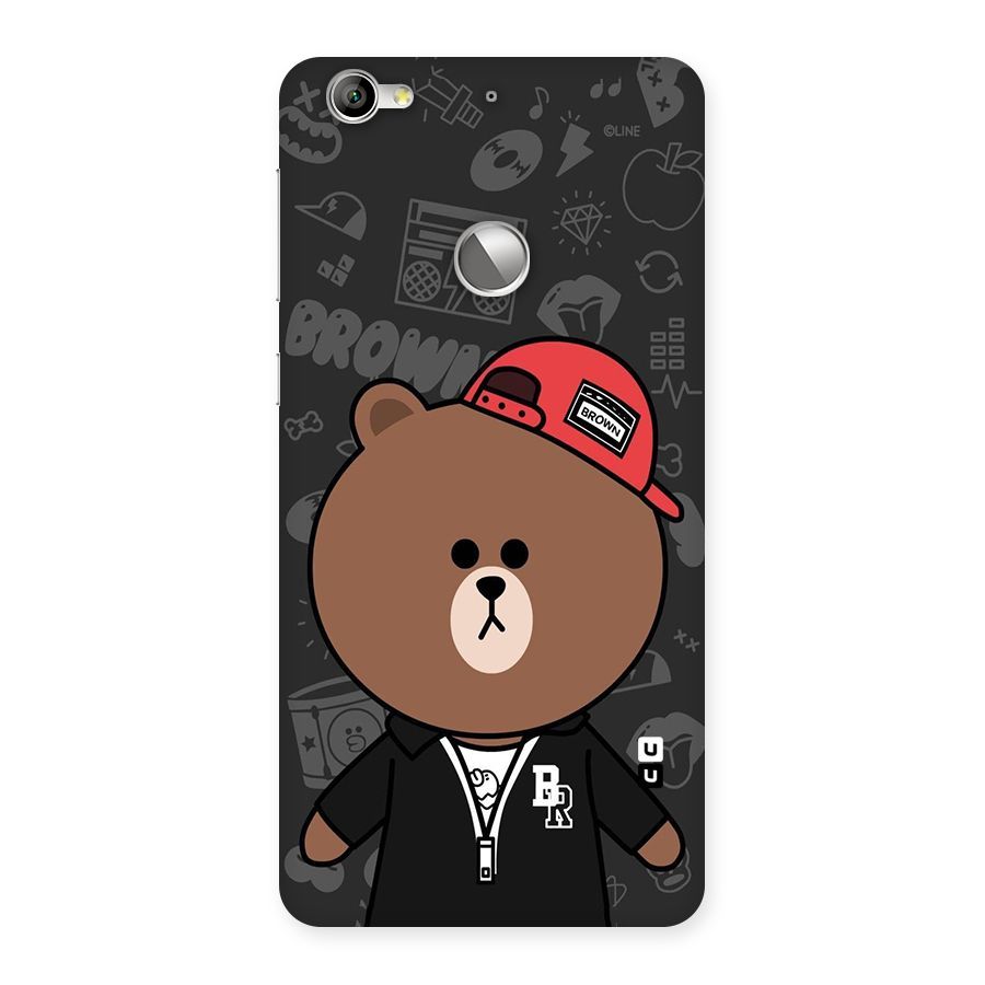 Panda Brown Back Case for LeTV Le 1s