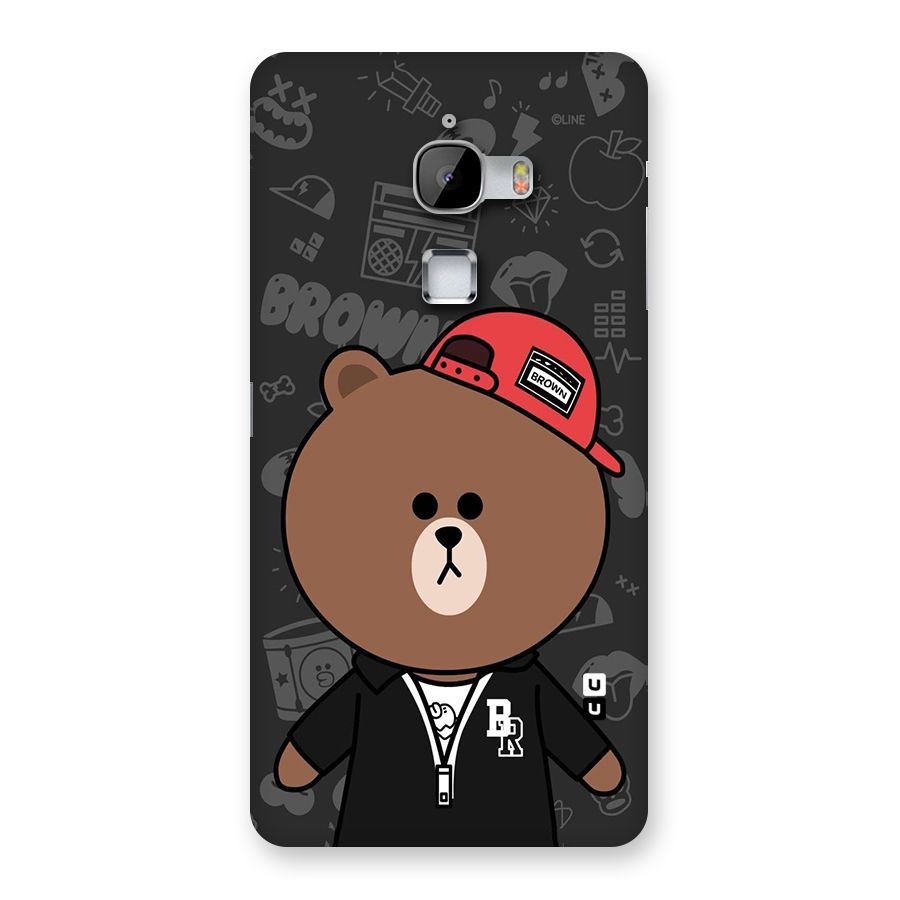 Panda Brown Back Case for LeTv Le Max