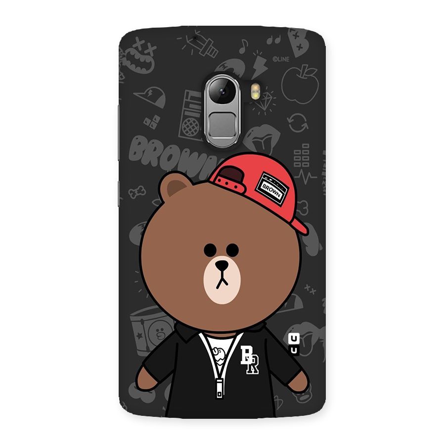 Panda Brown Back Case for Lenovo K4 Note