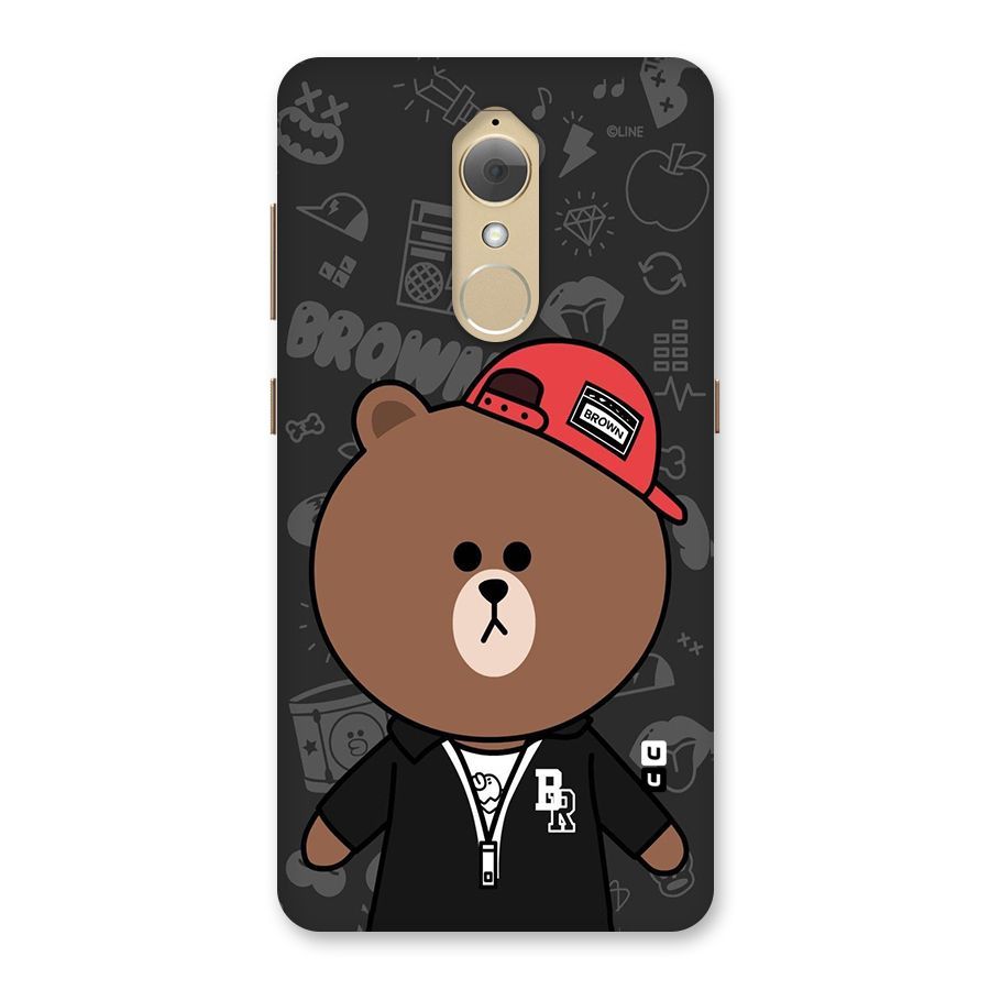 Panda Brown Back Case for Lenovo K8