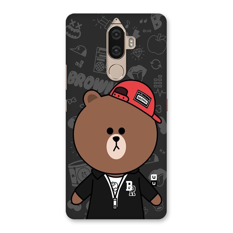 Panda Brown Back Case for Lenovo K8 Note