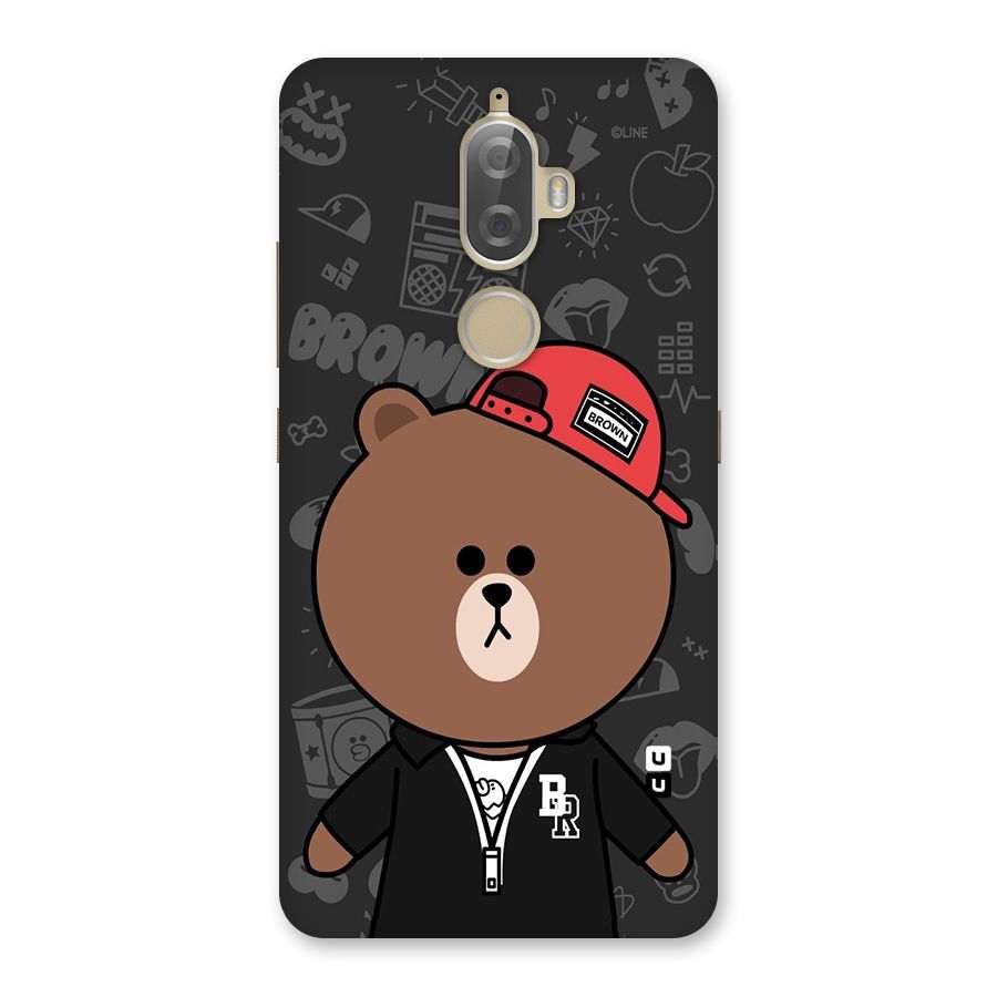 Panda Brown Back Case for Lenovo K8 Plus