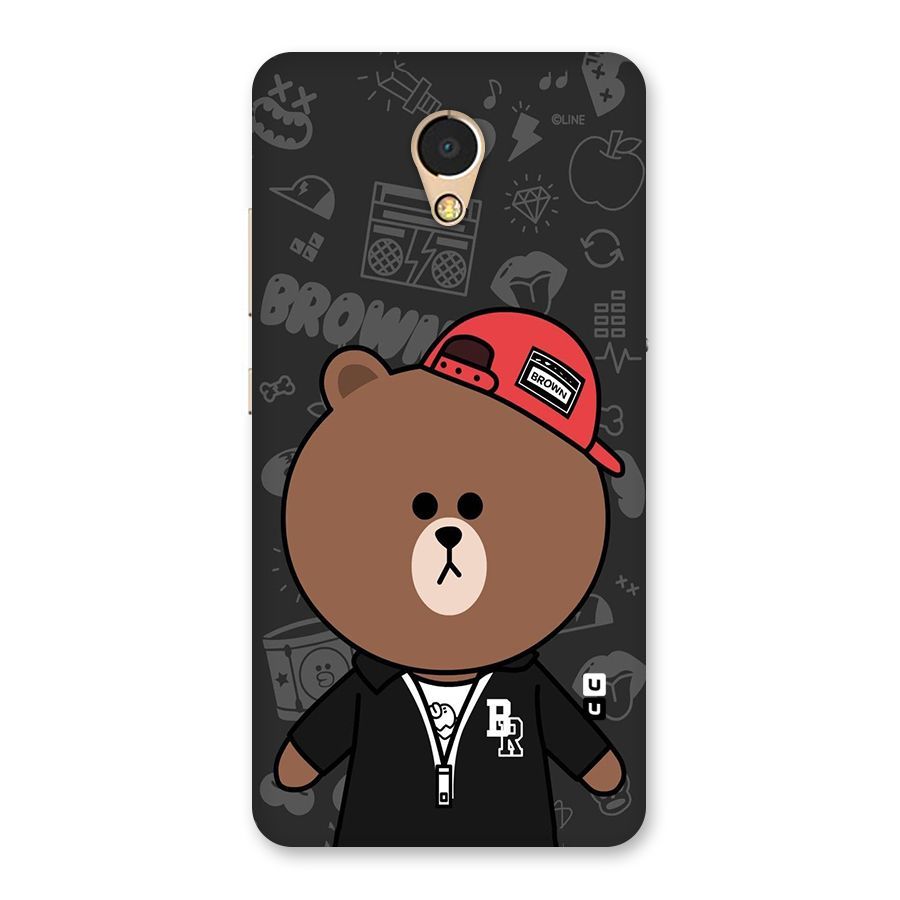 Panda Brown Back Case for Lenovo P2
