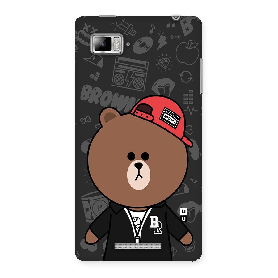 Panda Brown Back Case for Lenovo Vibe Z K910
