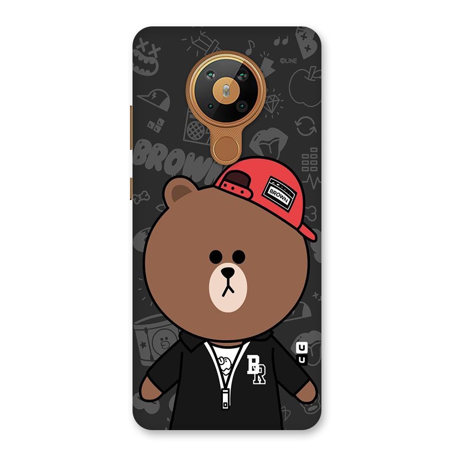 Panda Brown Back Case for Nokia 5.3