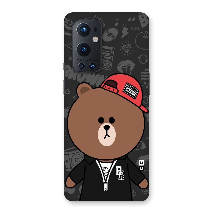 Panda Brown Back Case for OnePlus 9 Pro
