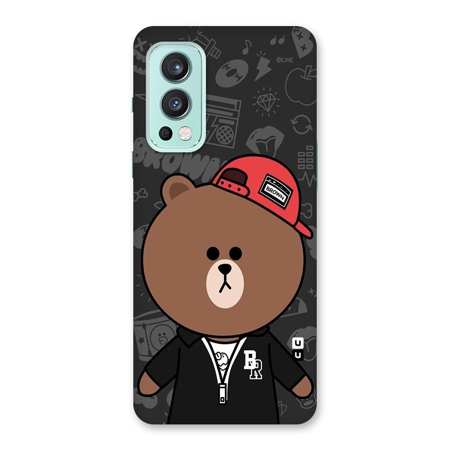 Panda Brown Back Case for OnePlus Nord 2 5G