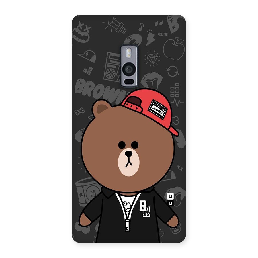 Panda Brown Back Case for OnePlus Two