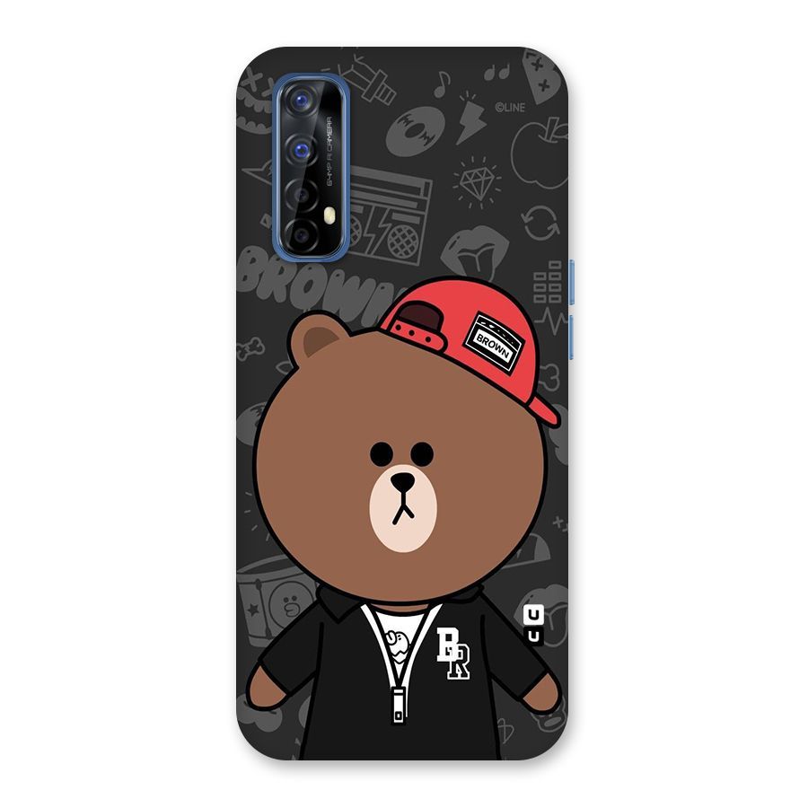 Panda Brown Back Case for Realme 7