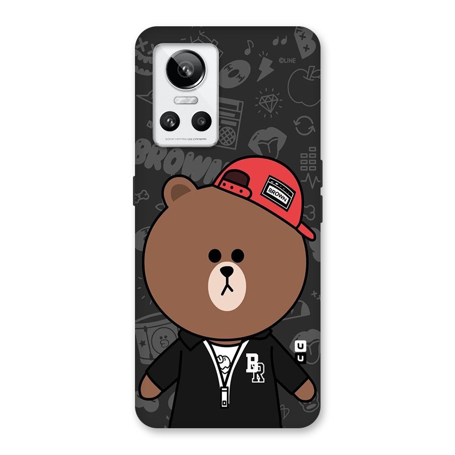 Panda Brown Back Case for Realme GT Neo 3