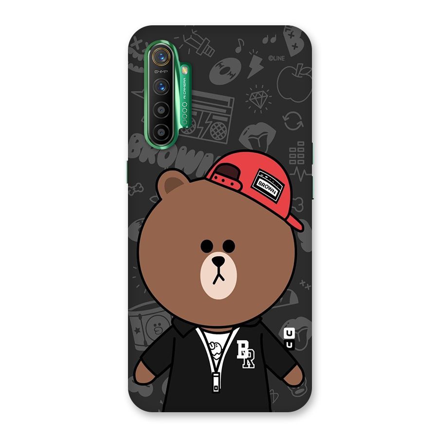 Panda Brown Back Case for Realme X2