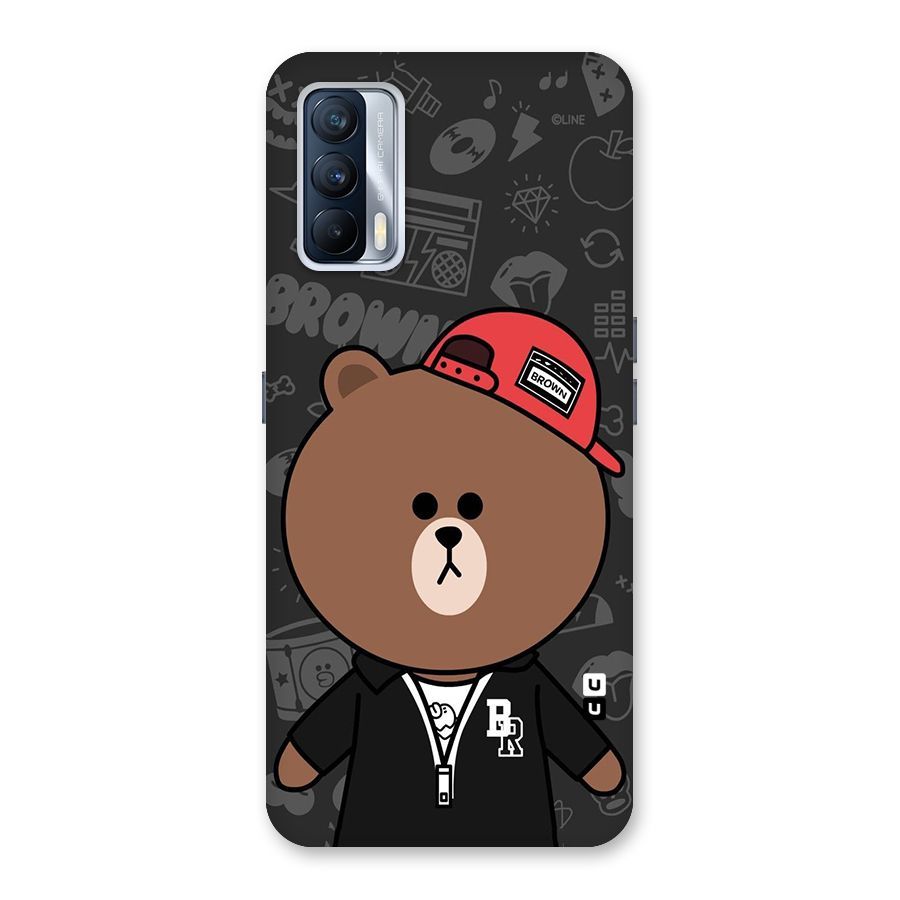 Panda Brown Back Case for Realme X7