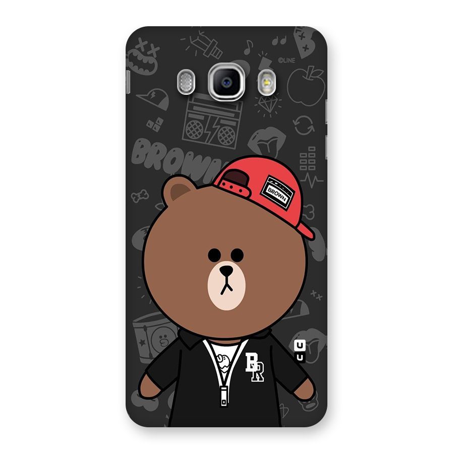 Panda Brown Back Case for Samsung Galaxy J5 2016