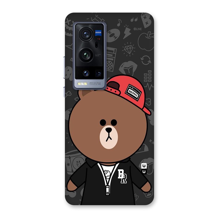 Panda Brown Back Case for Vivo X60 Pro Plus