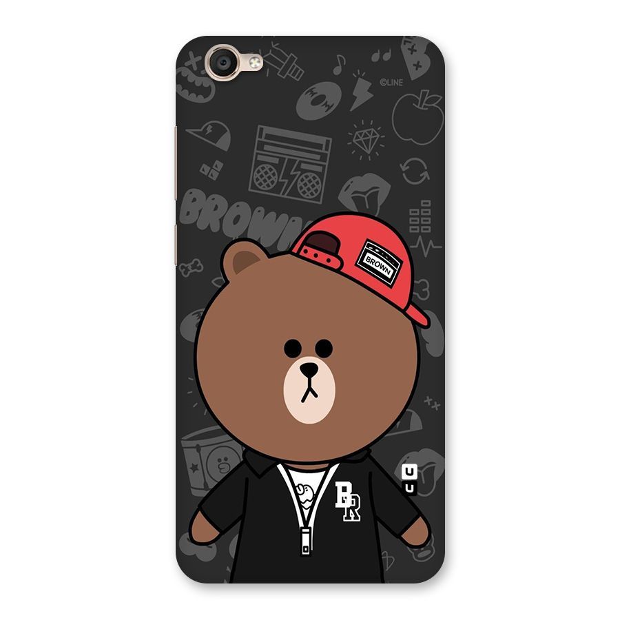 Panda Brown Back Case for Vivo Y55