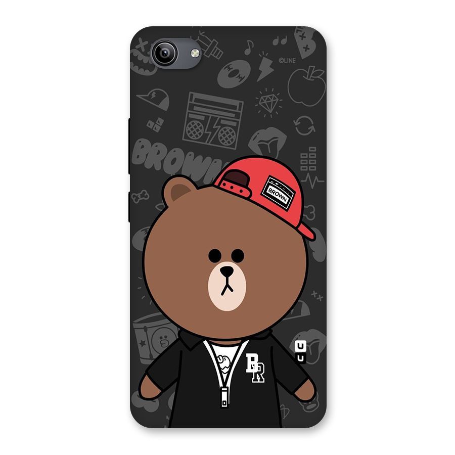 Panda Brown Back Case for Vivo Y81i