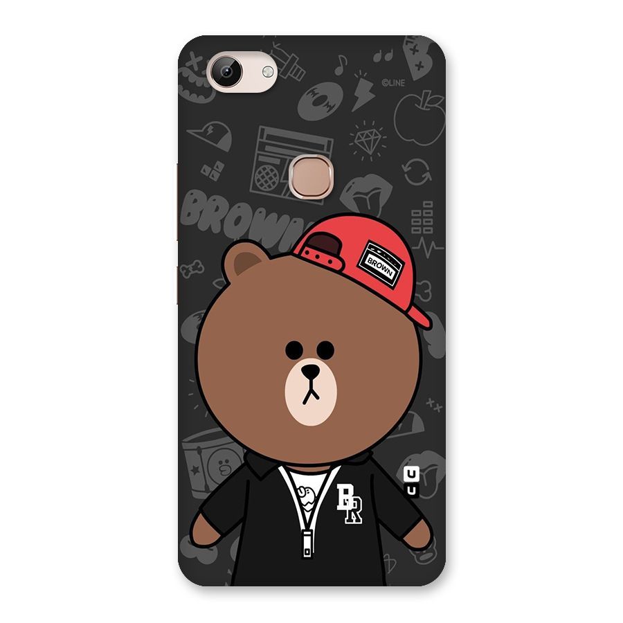 Panda Brown Back Case for Vivo Y83